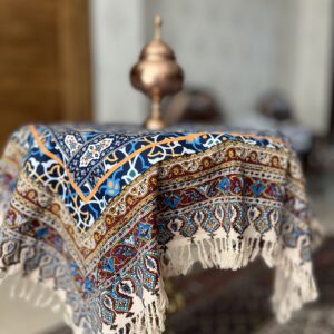 رومیزی کاشی هفت رنگ